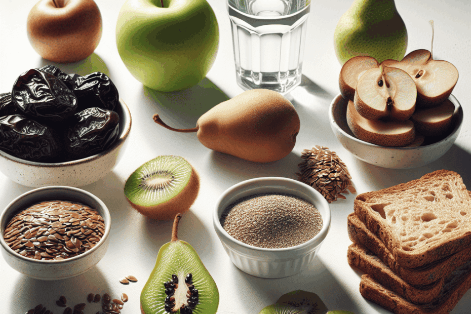best high-fiber foods for constipation relief